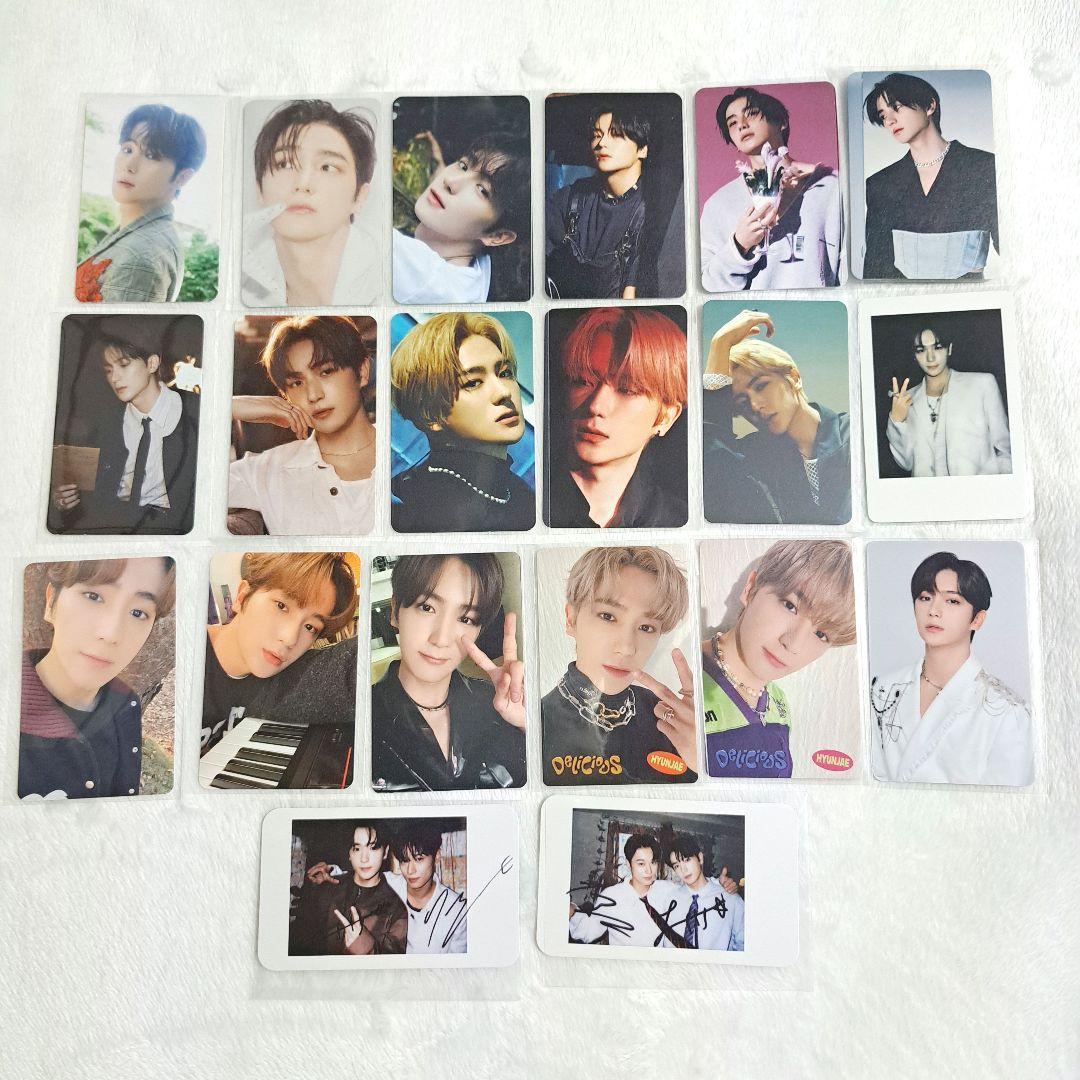 the boyz ヒョンジェ トレカ ポラロイド the boyz ヒョンジェ トレカ ポラロイド