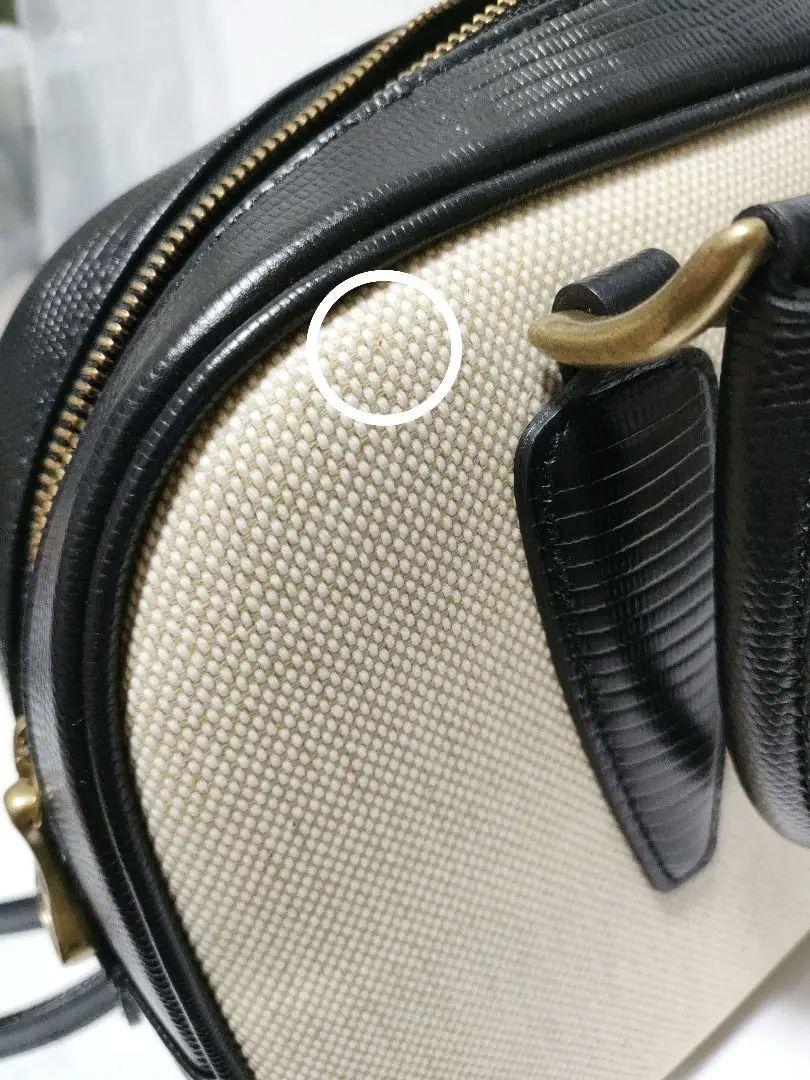 極美品　TOFF&LOADSTONE ミニヨン ハイエンド キャンバス リザード TOFF&LOADSTONE ミニヨン ハイエンド キャンバス リザード型押し