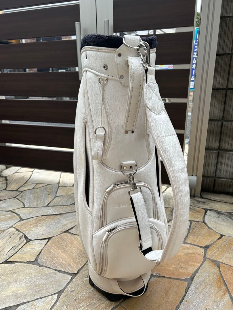 ゴルフ キャディバック テスタルテ TESTARTE 白 - メルカリ