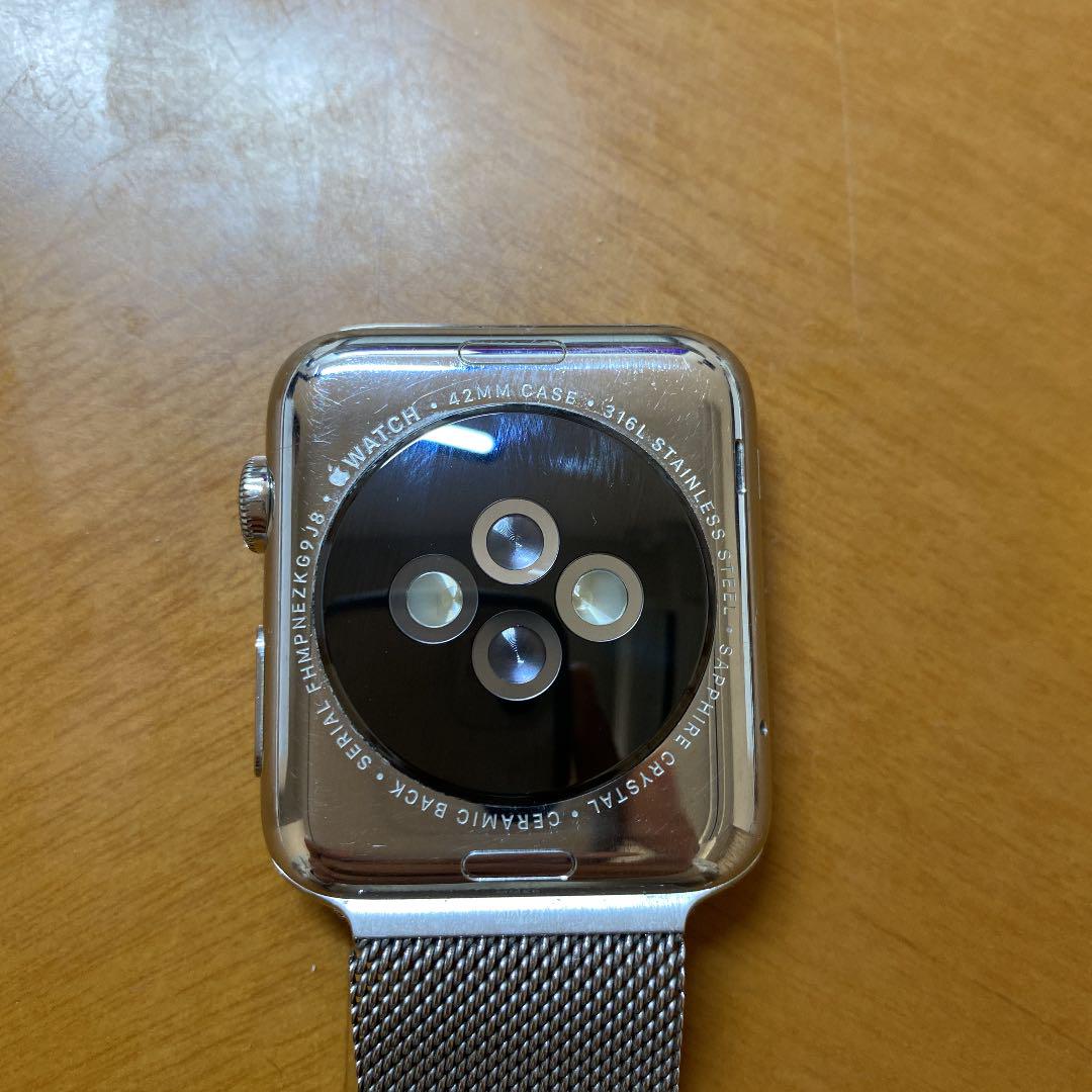 在庫あ在庫 Apple 42MM ベルト3つ付き Stwhe-m12269502066 Watch1 初代 新品低価