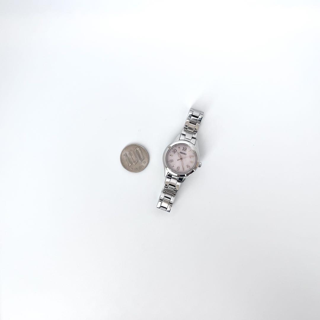 セイコー SEIKO レディース腕時計 稼働 電波ソーラー 磨き済み s2105