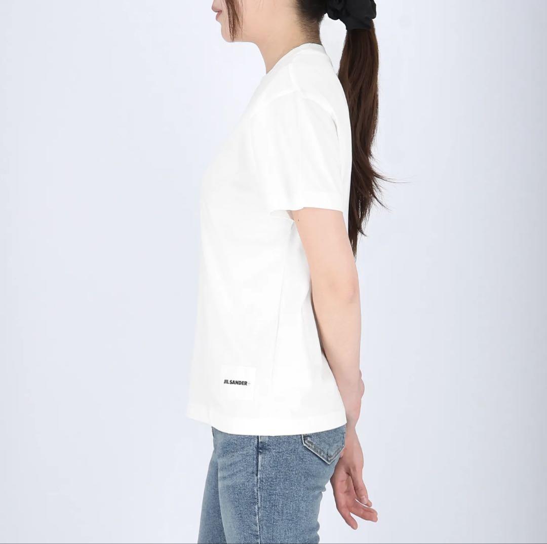 るるりんJIL SANDER+ ジルサンダー Tシャツ ホワイト M 単品 JIL SANDER+ ジルサンダー Tシャツ ホワイト M 単品 - メルカリ