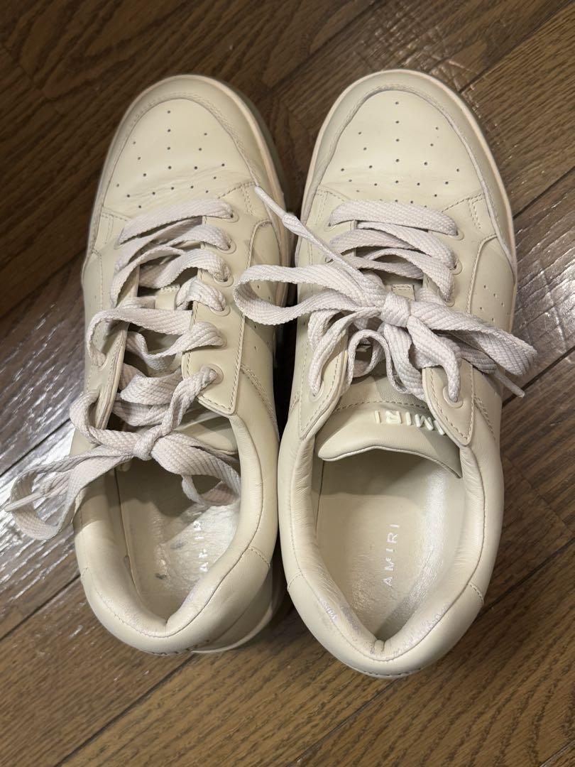 AMIRI アラバスタ(クリーム色) スニーカー