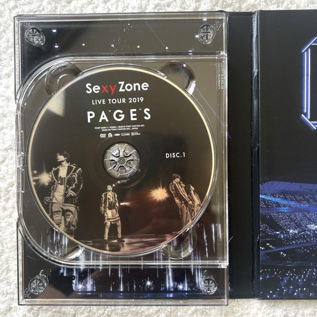 初回限定版ライブDVD 2枚組 SexyZone LIVE TOUR2019 PAGES 初回限定DVD 2枚組 - メルカリ