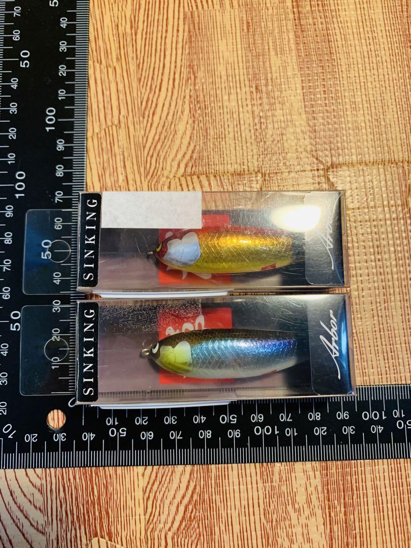 アルボルへの字ミノー新品2個セット