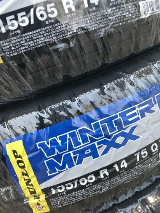 み155|65R14ダンロップWINTER