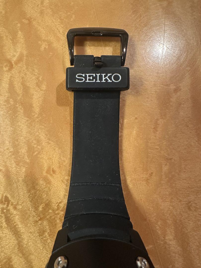 のりちゃん SEIKO デジタル腕時計 ブラック