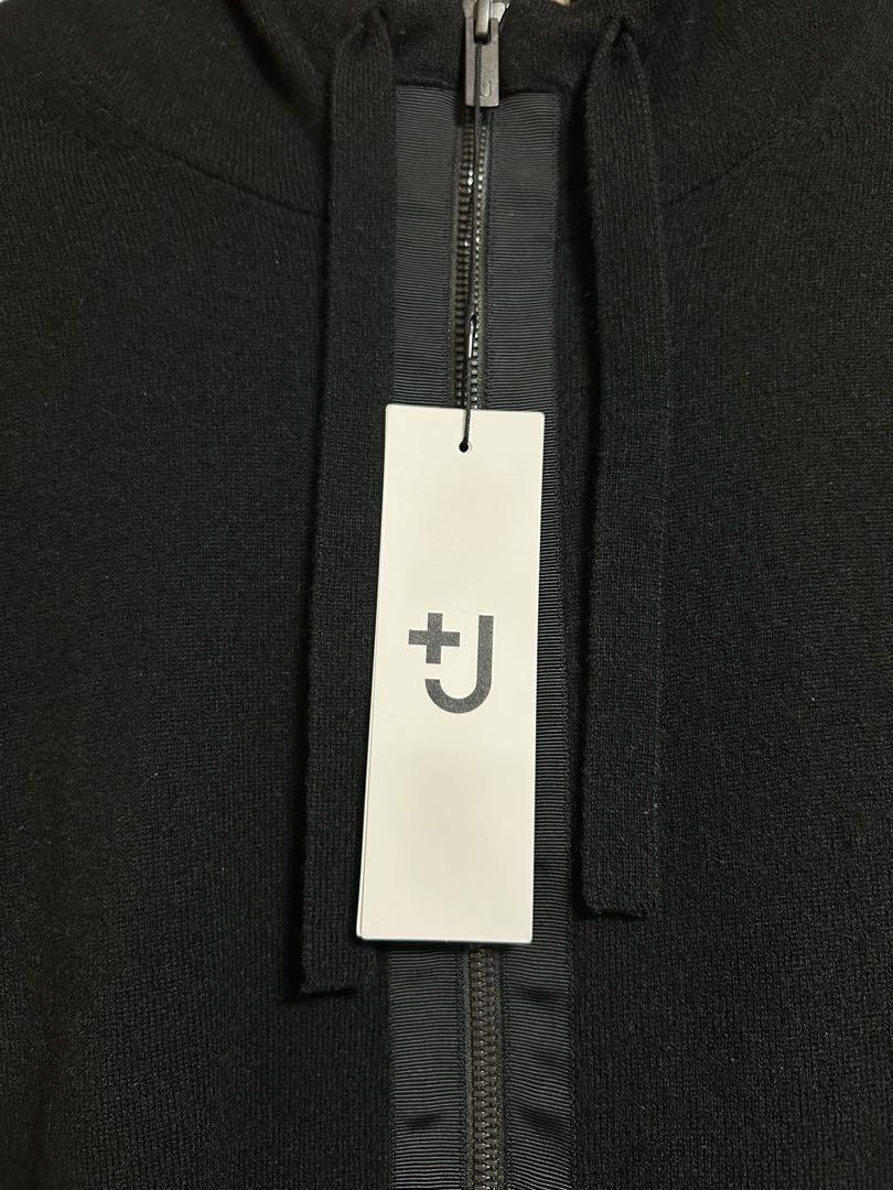 値下げ！【タグ付き】ユニクロ　+J カシミヤブレンドパーカ（長袖）　Lサイズ