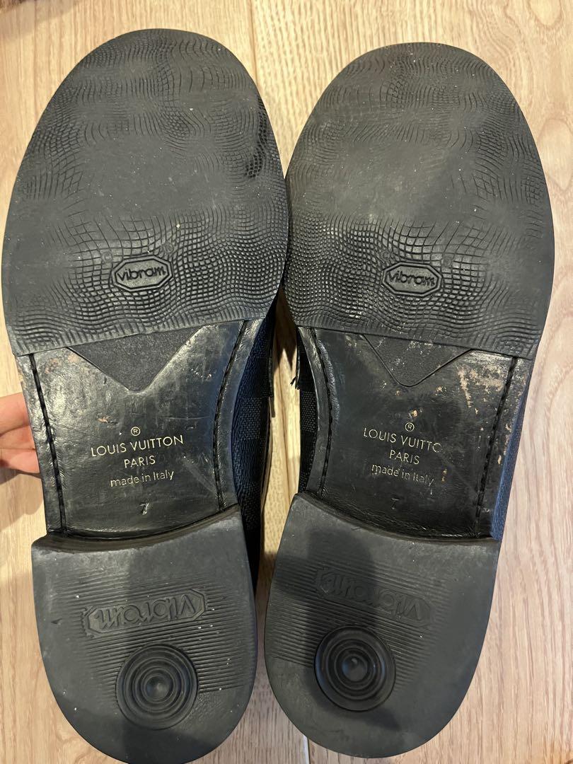 Louis Vuitton ブラック ローファー
