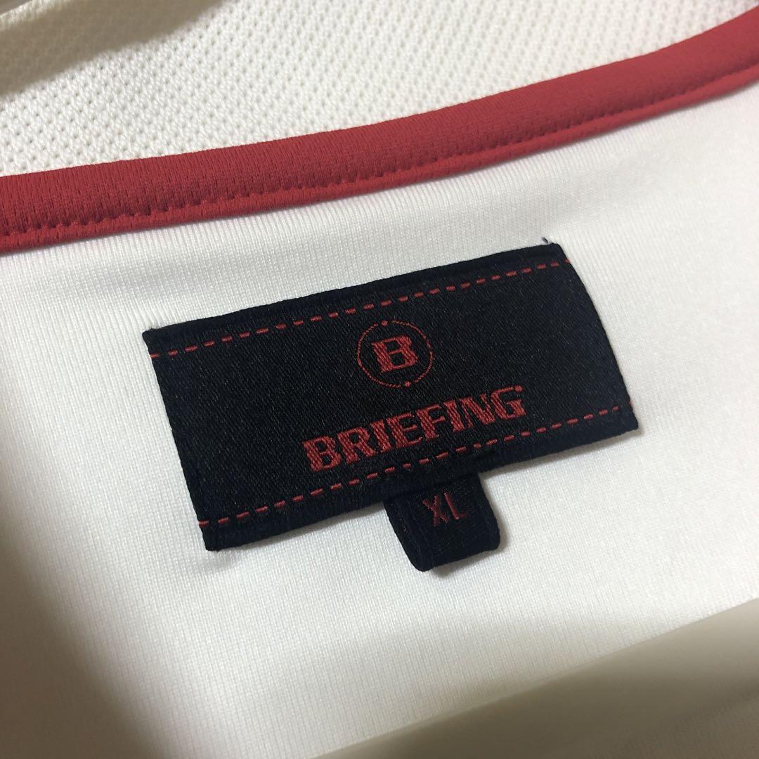 美品 BRIEFING ブリーフィング ゴルフ ポロシャツ サイズXL
