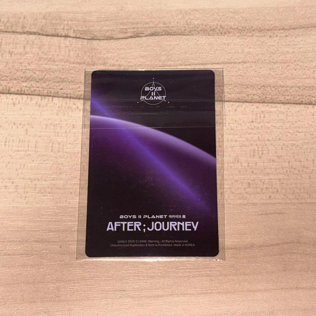 1週目 ボイプラ2 展示会 サンウォン 2番 トレカ