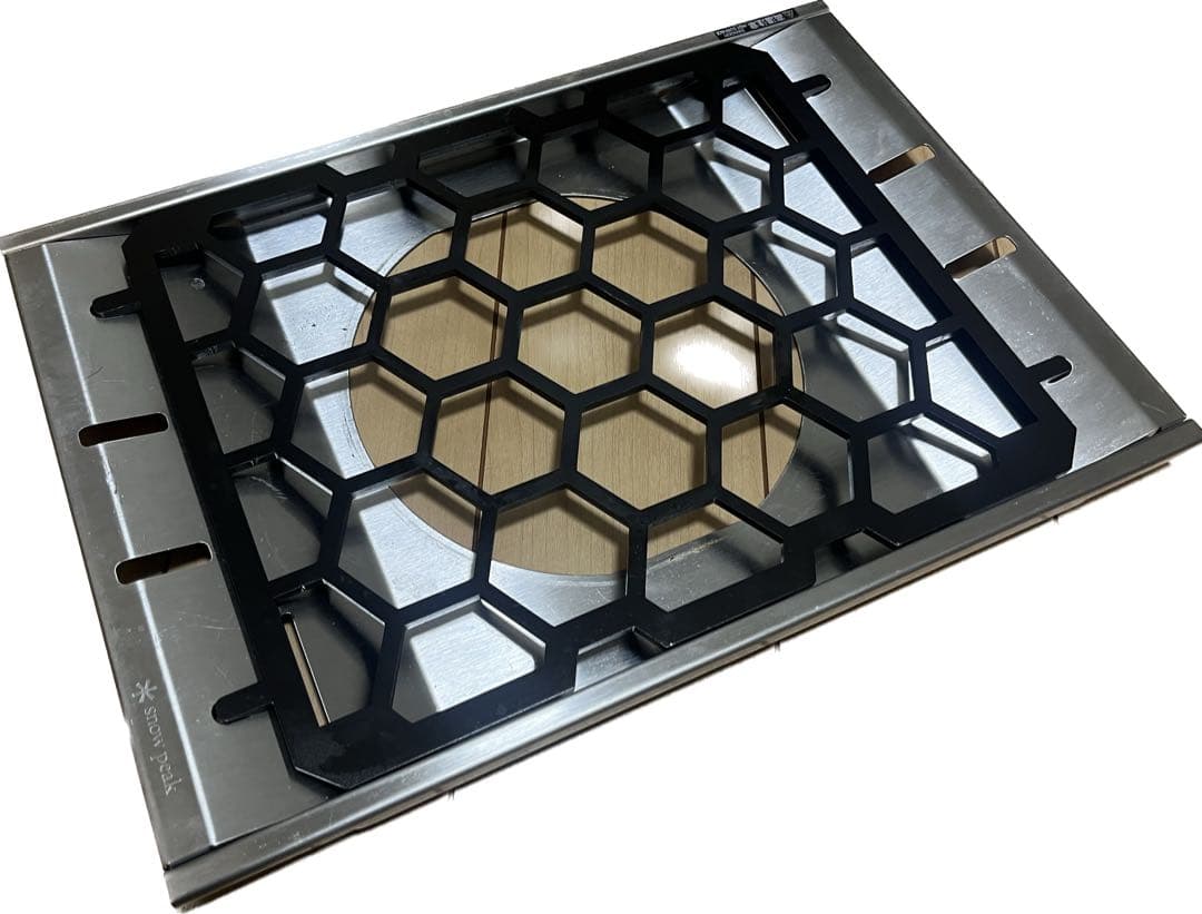 スノーピーク　フラットバーナー　五徳