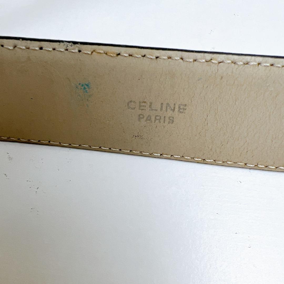 CELINE セリーヌ スターボール レザー ベルト.