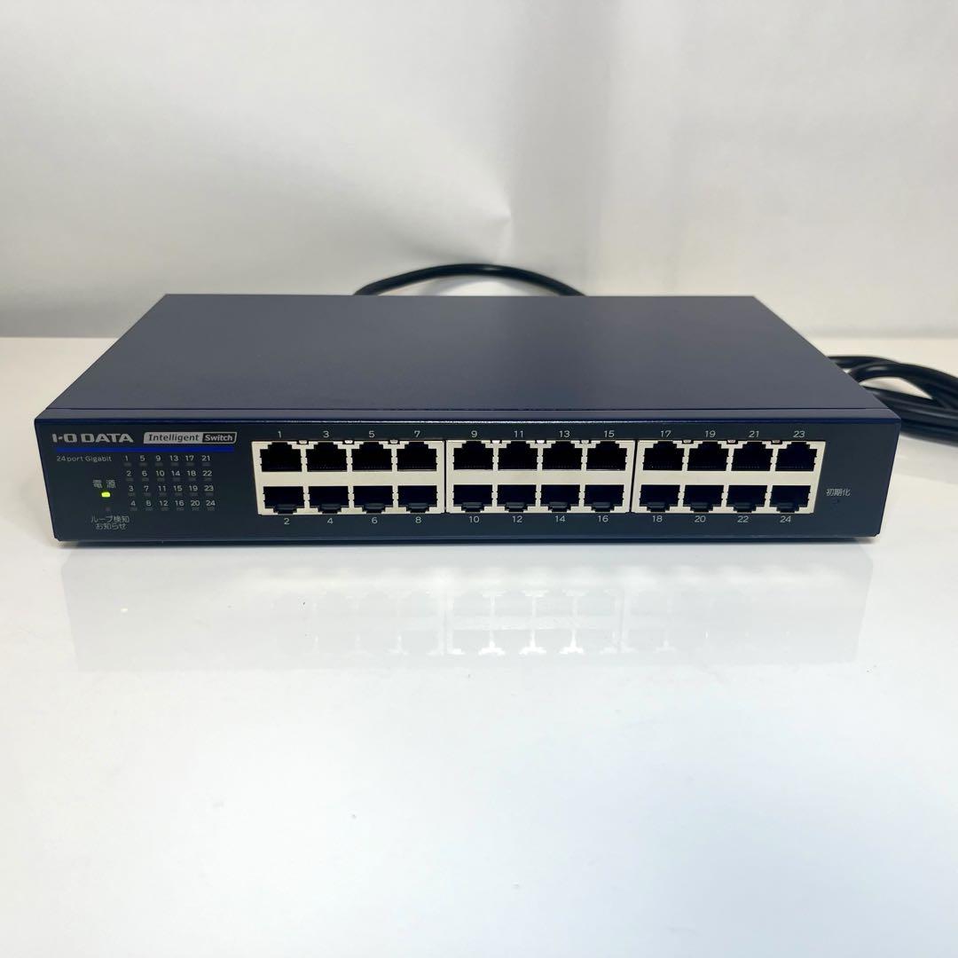 I-O DATA インテリジェントスイッチ 24ポート BSH-G24MB