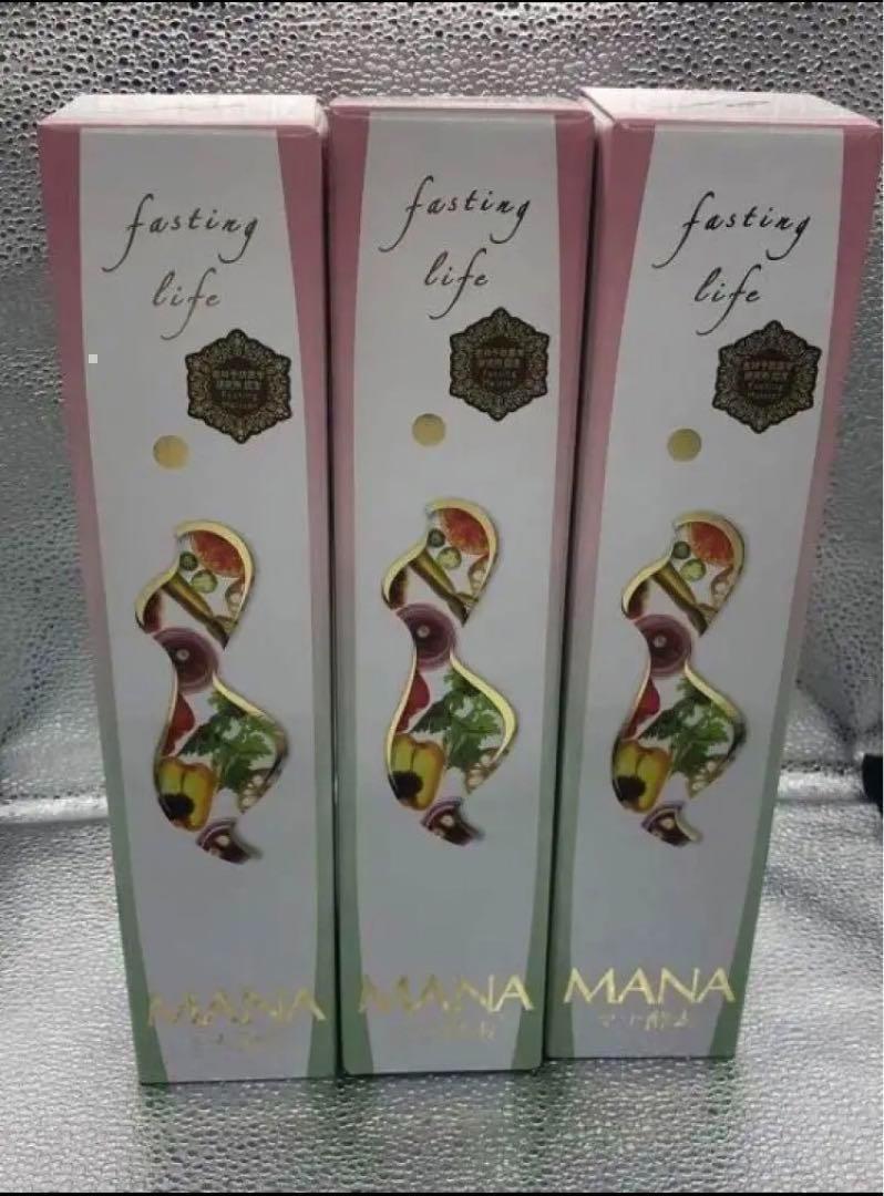 MANA マナ酵素ドリンク×3本セット ファスティング用飲料