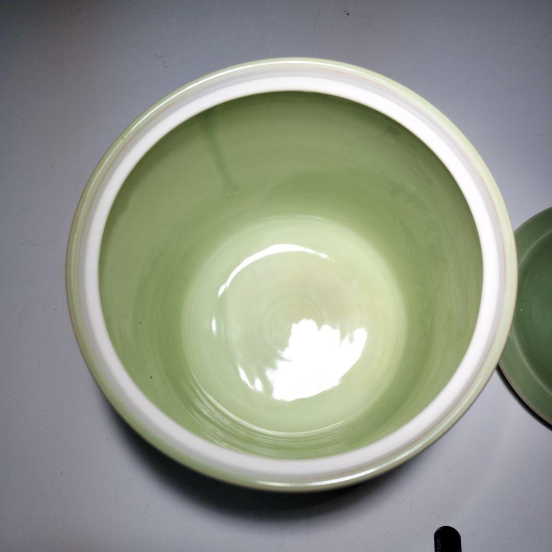 茶道具　天竜寺青磁皆具　手塚祥堂作　 3点　杓立欠品　共箱　美品