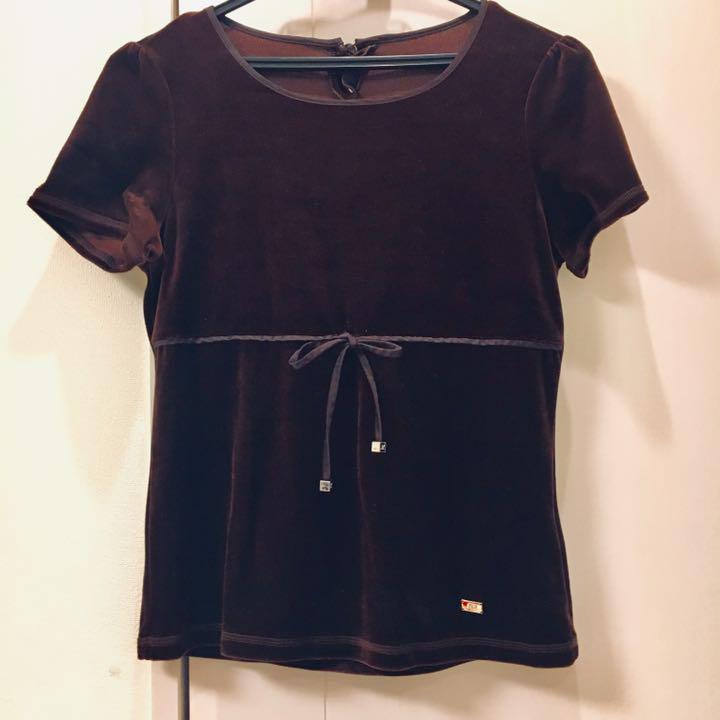 美品】クレージュ ベロアパーカー アンサンブル