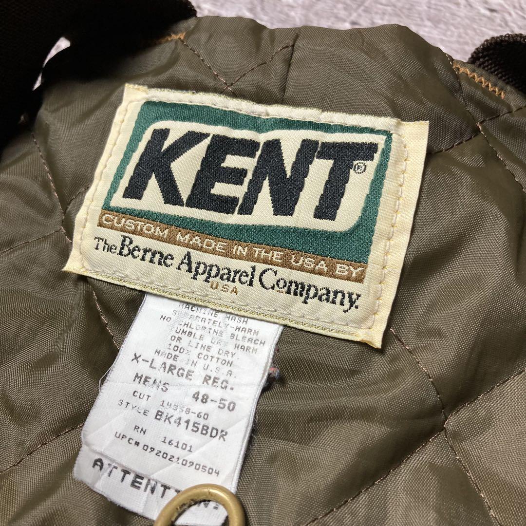 専用　　90sKENTダックオーバーオール裏地付きUSA製カバーオールワーク