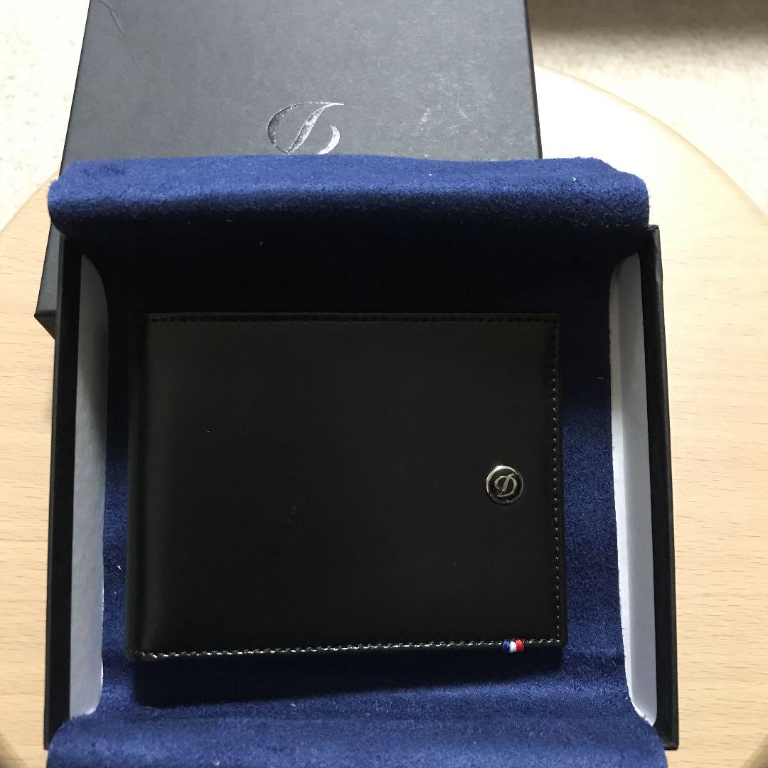 豊富な通販 S.T.Dupont エステーデュポン 財布 ラインDブラック KteBl-m12290313897 好評最新品