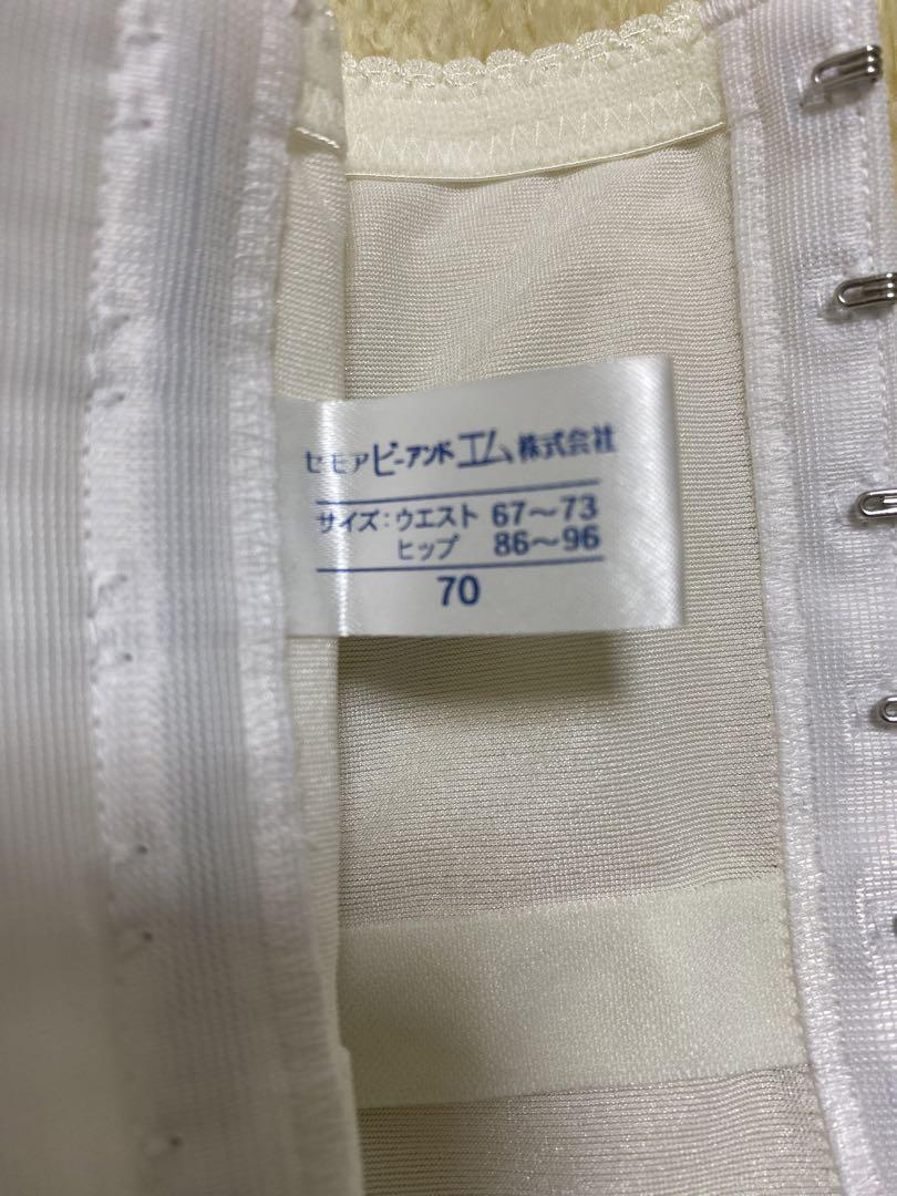 セモア ブライダルインナー ウエストニッパー 単品 サイズ 70