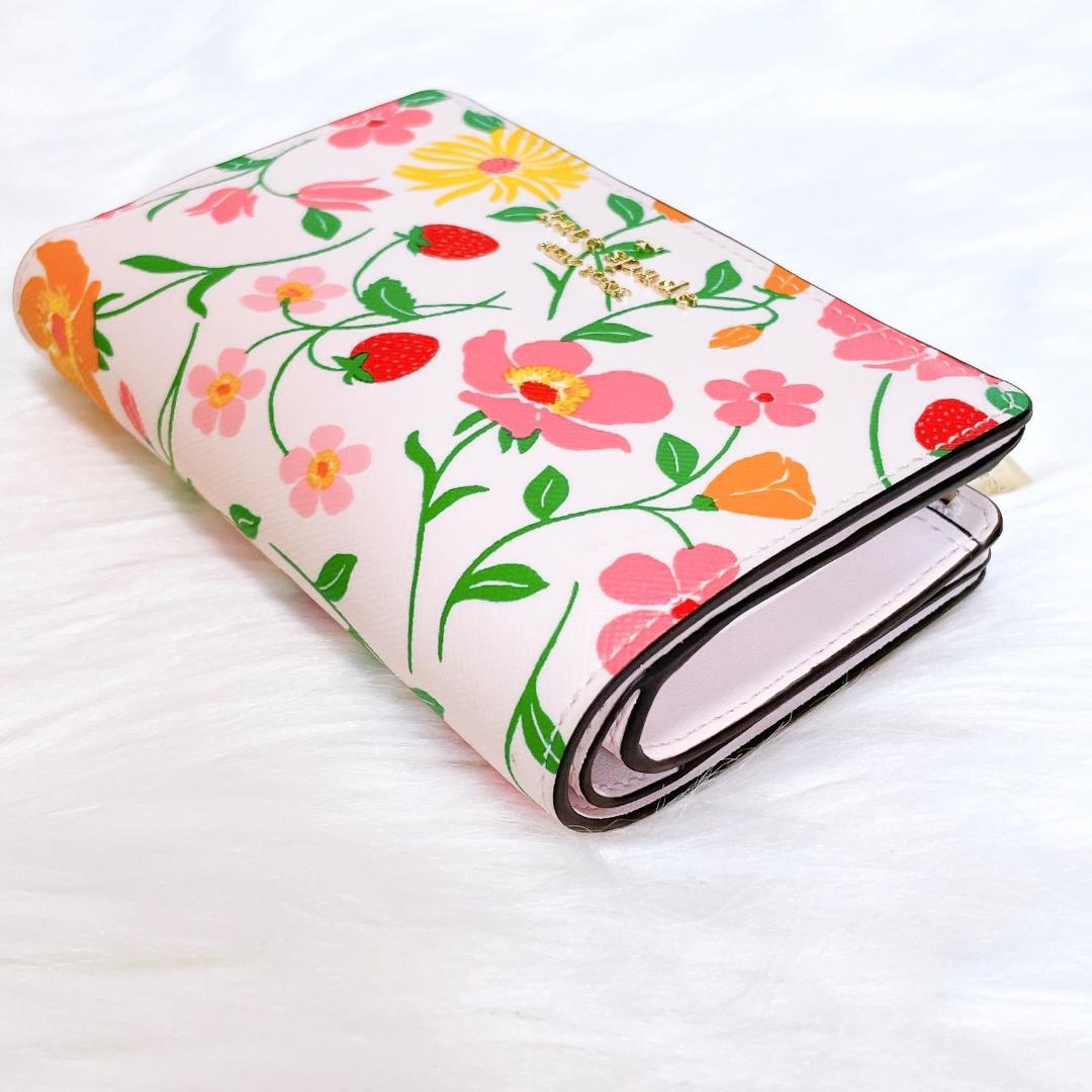 Kate Spade マディソン ストロベリー ガーデン プリント ウォレット