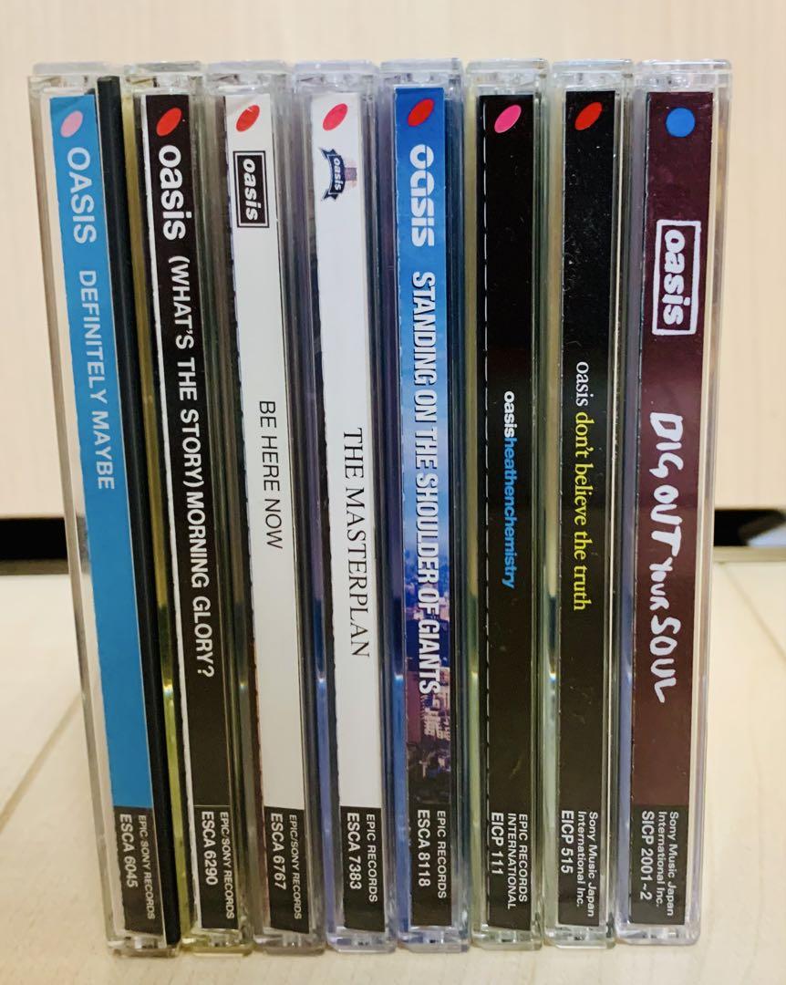 Oasis スタジオアルバム 全7枚+B面ベスト CD アルバム セット