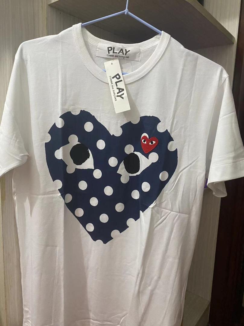 COMME des GARÇONS ドットハートTシャツ L 男女兼用