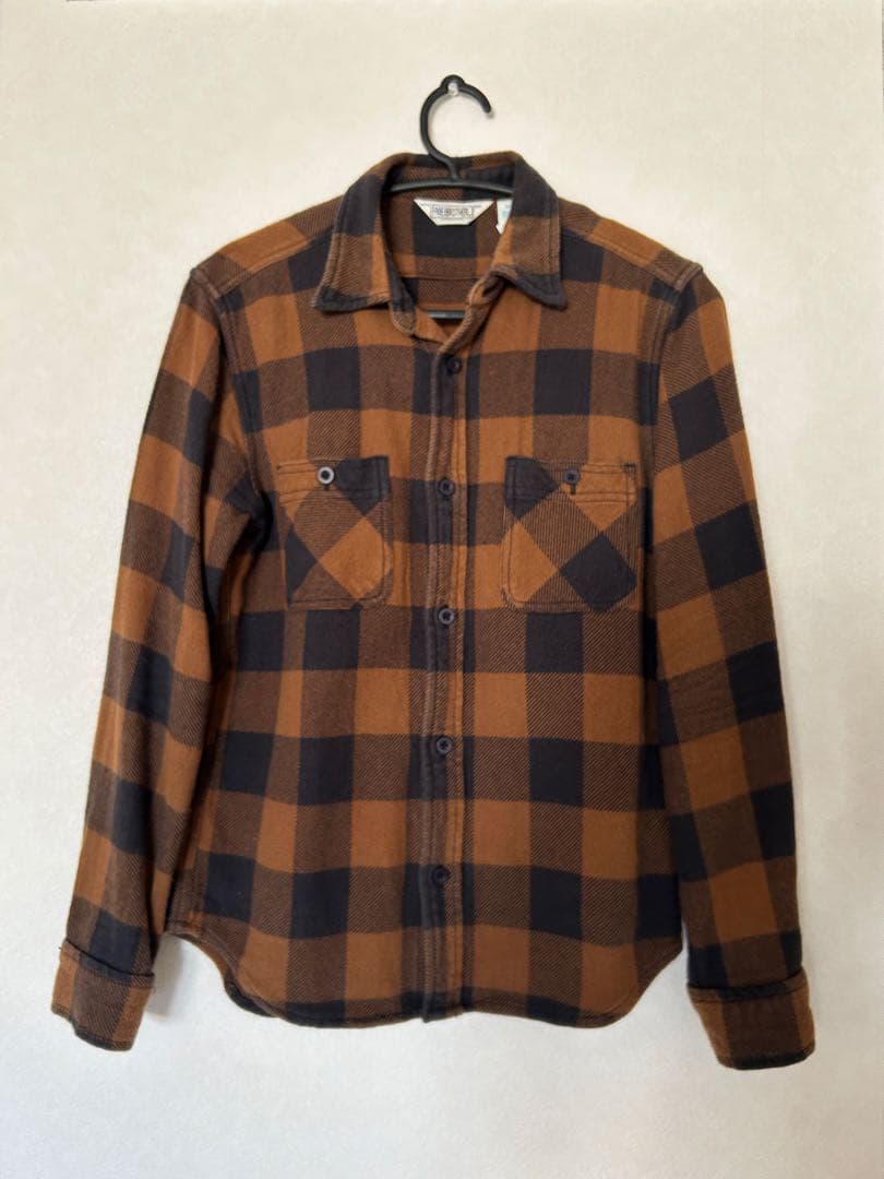 FIVE BROTHER チェック柄シャツ M