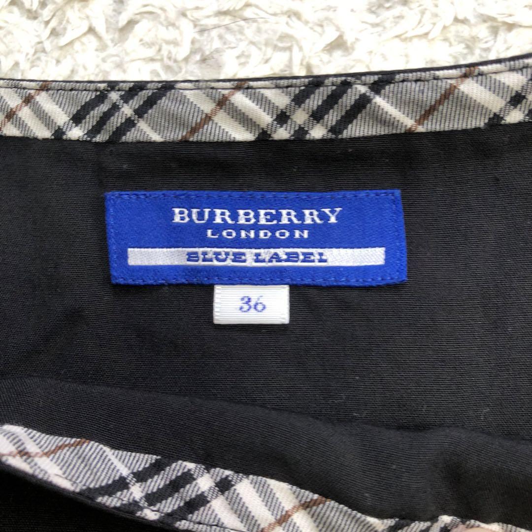 BURBERRY LONDON バーバリー　フリルスカート　ミニスカート　全円