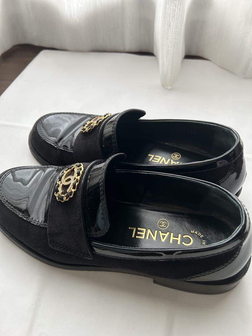 CHANEL ローファー ブラック　sz36.5 used