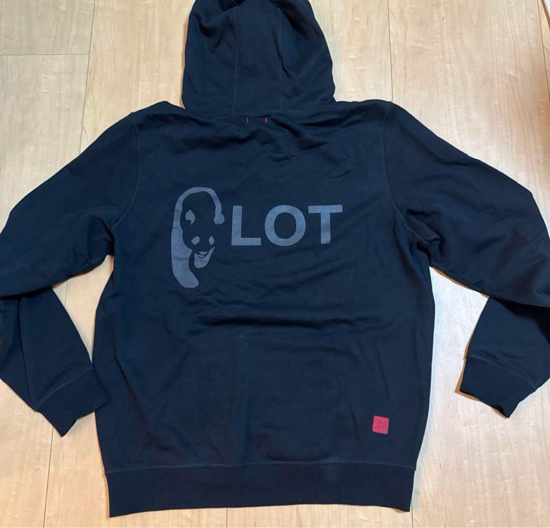 美中古　CLOT × FRAGMENT DESIGN HOODIE black