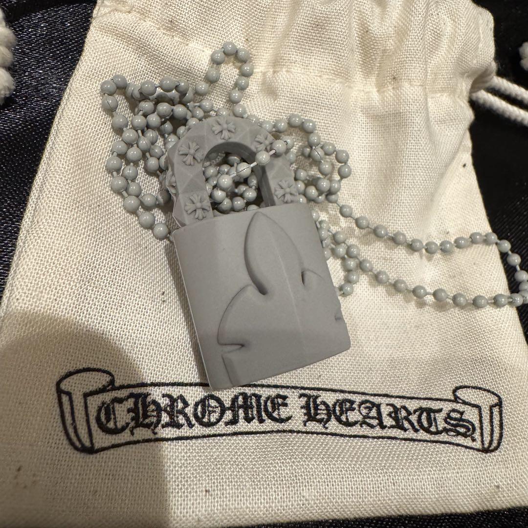 工場直売 クロムハーツ 南京錠 シリコン ラバー インボイス付 パドロック アクセサリー