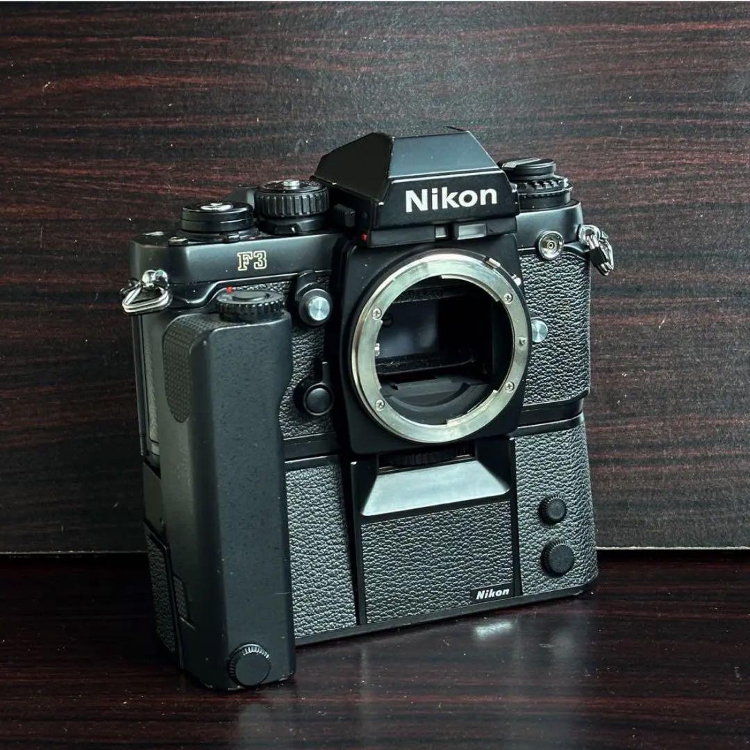貴重!Nikon F3 初期 ベンツ革 画像2
