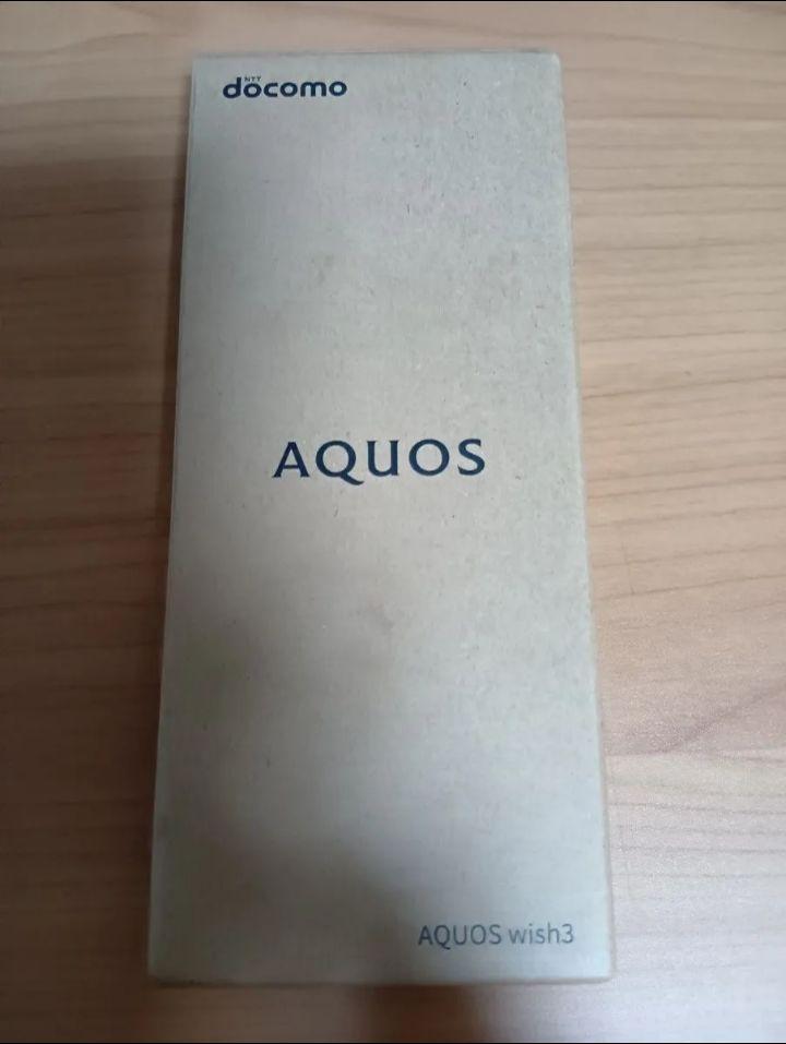 aquos wish3 sh-53d グリーン シムフリー 美品