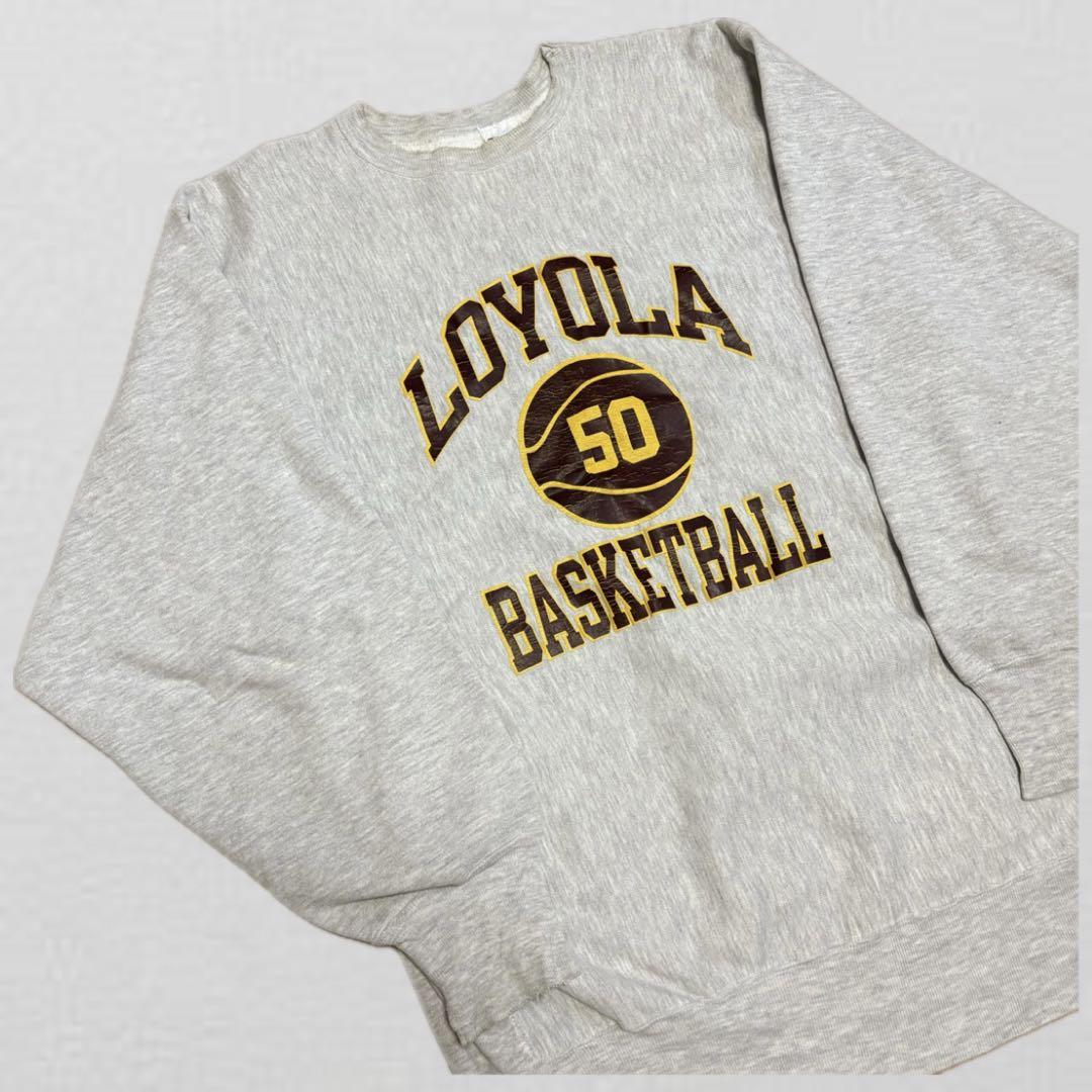 【超希少】 champion リバースウィーブ 90s USA製 3段プリント 【超希少】 champion リバースウィーブ 90s USA製 3段プリント