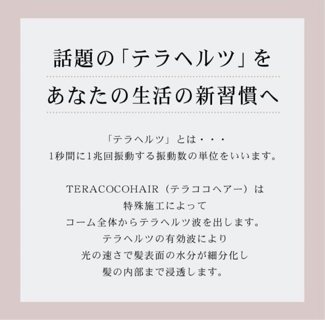 TERACOCONHAIR ヘアコーム