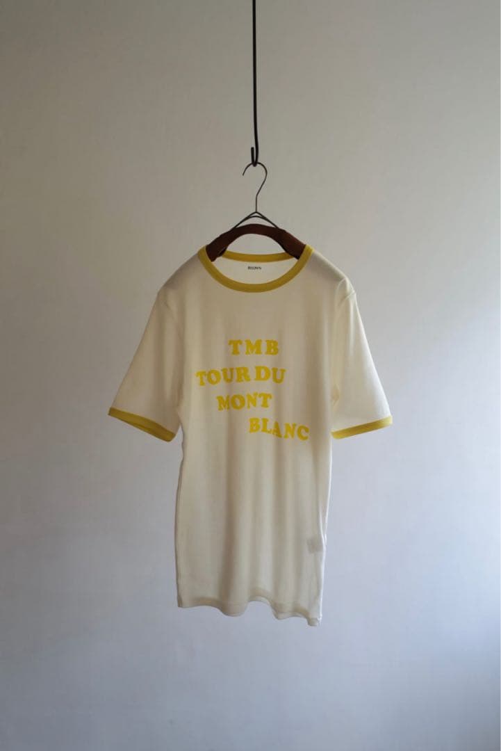 柿乃葉 別注 BISOWN Ex Mountain Trim Pack Tee