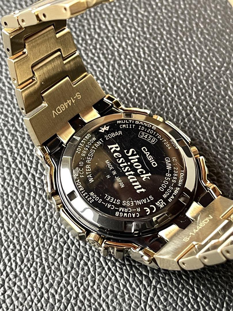 CASIO G-SHOCK GMW-B5000GDゴールドフルメタル極美品