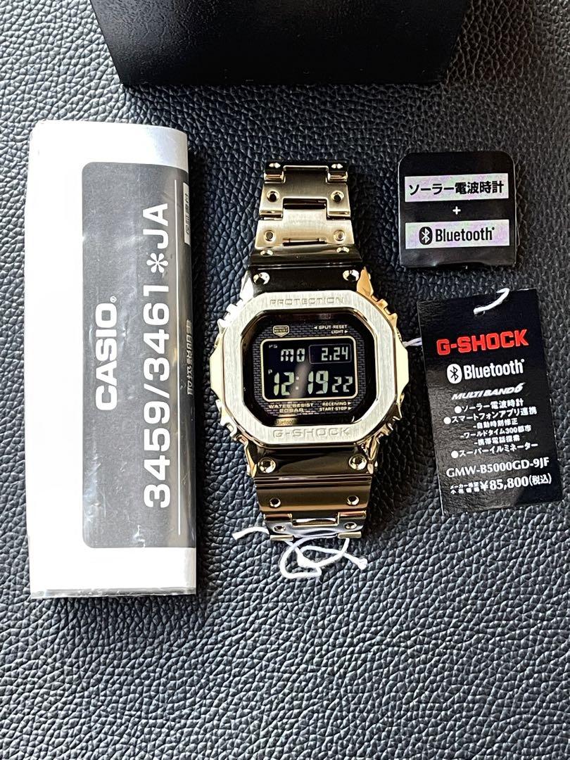 CASIO G-SHOCK GMW-B5000GDゴールドフルメタル極美品