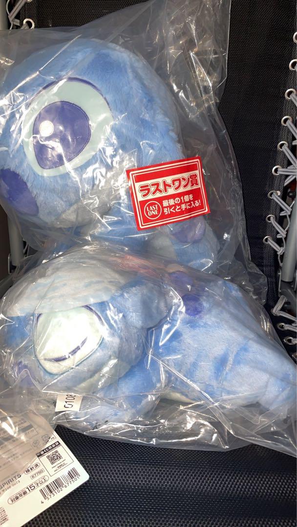 B賞 ラストワン賞 セット 一番くじ リロ&スティッチ ぬいぐるみ 未開封
