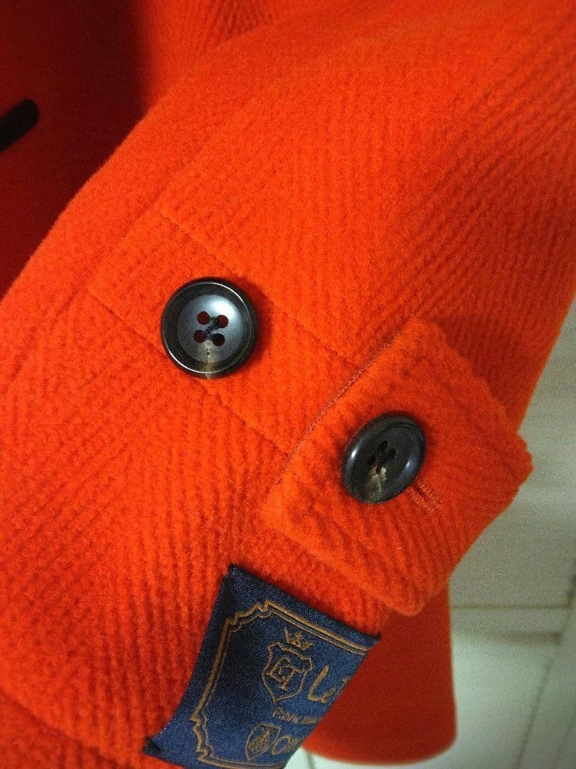 新品未使用 オーチバル ORCIVAL オーシバル ダッフルコート オレンジ 新品未使用 オーチバル ORCIVAL オーシバル ダッフルコート オレンジ