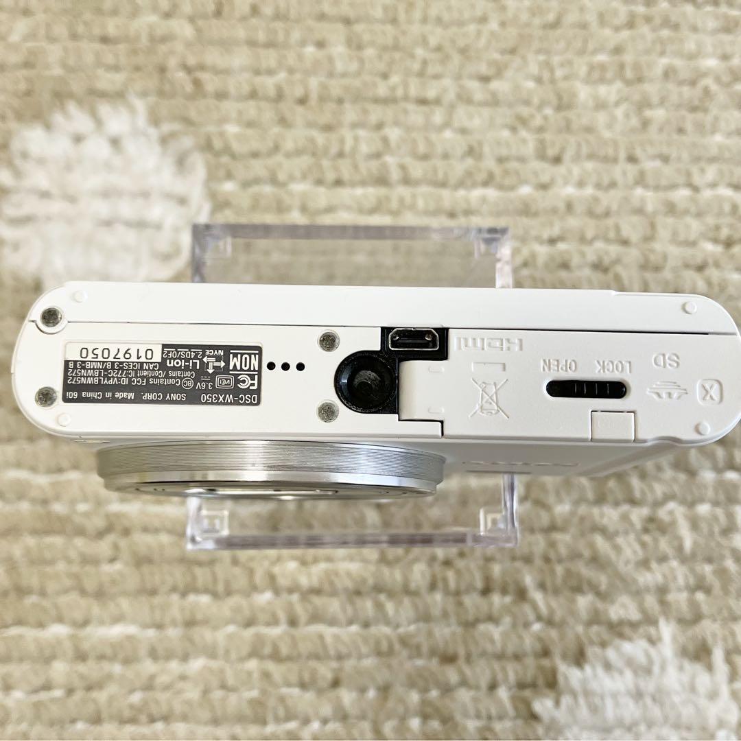 SONY デジタルカメラ　Cyber-shot DSC-WX350 ホワイト