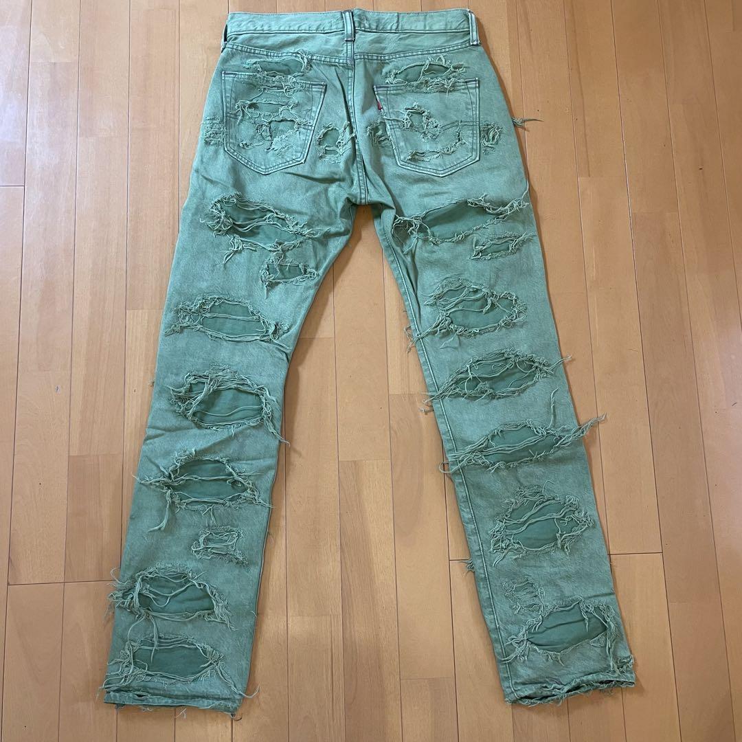 INNOCENCE イノセンス DESTROYED DENIM PANTS