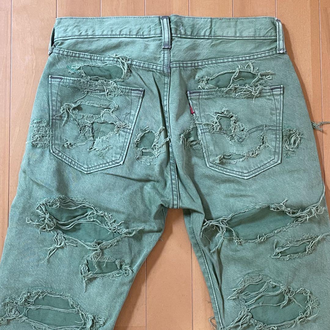 INNOCENCE イノセンス DESTROYED DENIM PANTS