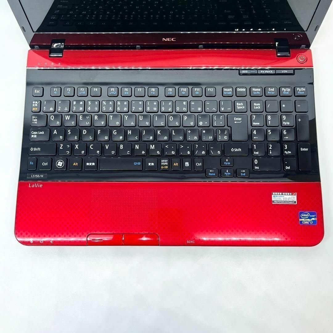 ノートパソコン Windows11 Corei7 新品SSD オフィス付 L48 画像3