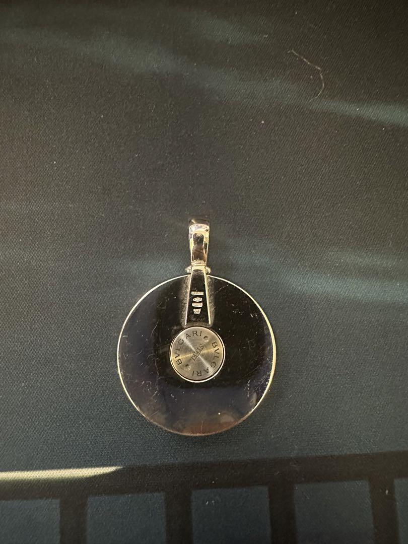 【BVLGARI】 ブルガリ オプティカル オニキス ペンダントトップ