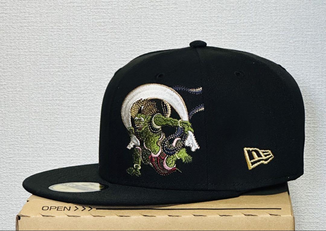 7 1/4 NEW ERA 風神雷神図屏風 風神 東京国立博物館 キャップ 帽子