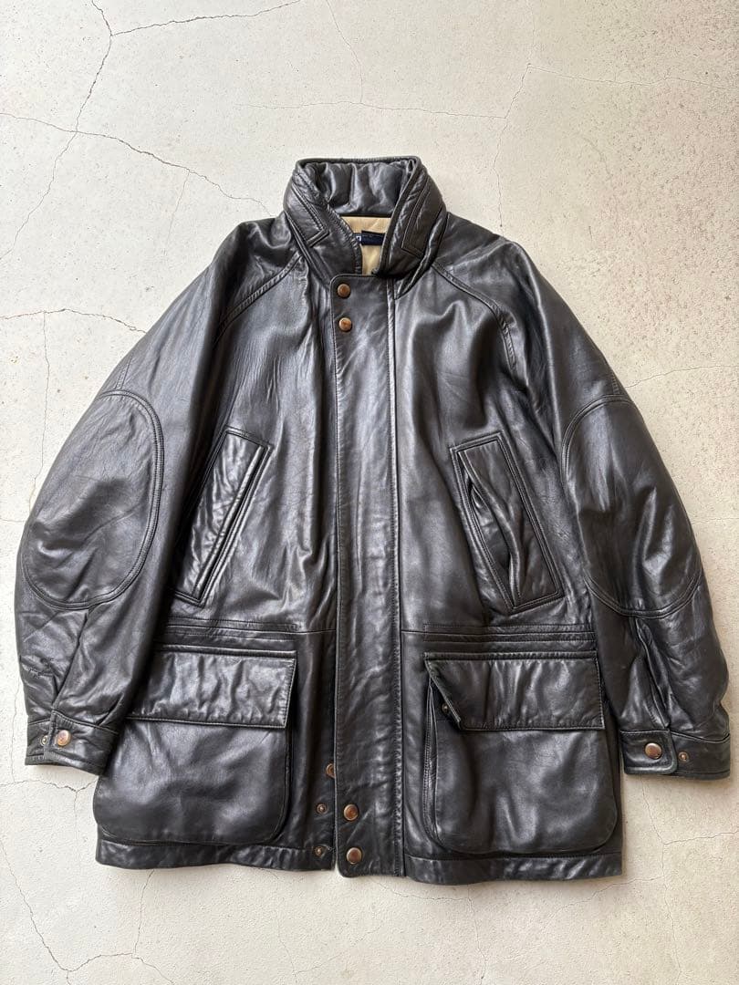 Nautica レザージャケット コート 90sXL LL NAUTICA