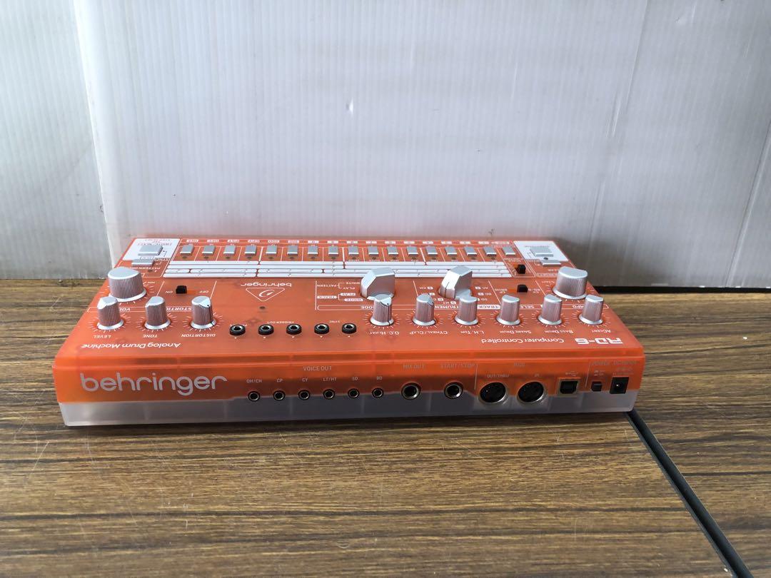 Behringer RD-6 アナログドラムマシン 充電器付き