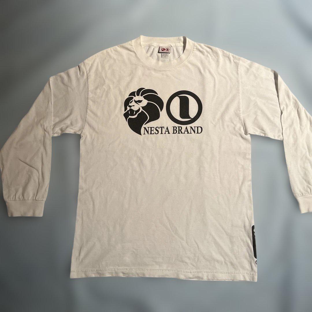 NESTA BRAND ホワイト ロングスリーブTシャツLサイズ - メルカリ